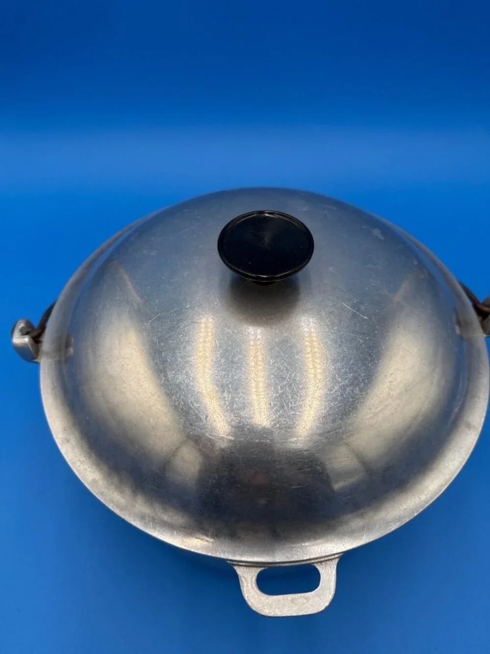 Vintage Household Institute Aluminum Stock Pot Lid Handle Camping Cookware